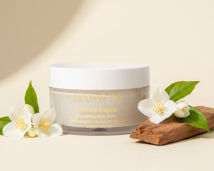 Jasmine Sandal Body Butter 200g. - Evadne Co.