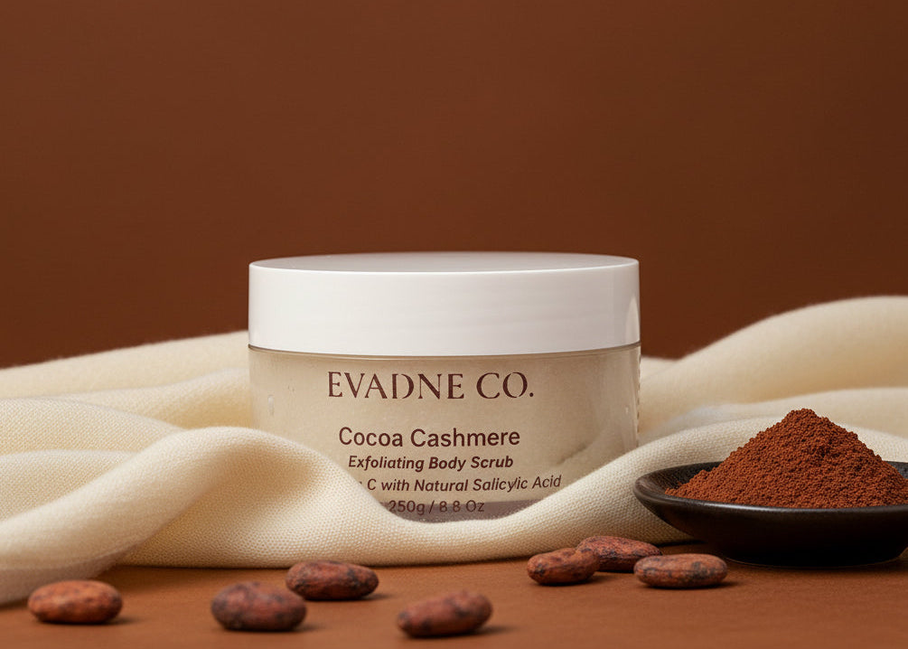 Cocoa Cashmere Body Scrub 250g. - Evadne Co.