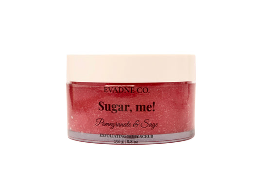 Sugar, me! Pomegranate & Sage Exfoliating Body Scrub 250G
