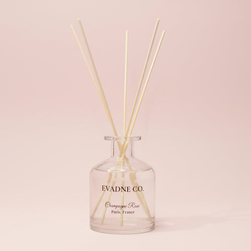 Champagne Rose Reed Diffuser 250ML - Evadne Co.